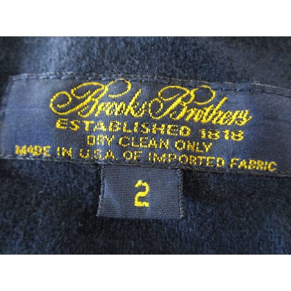 Brooks Brothers Cream Rain Coat Zip Wool Lining Hidden Button Ladies Sz 2 GUC - Picture 3 of 16